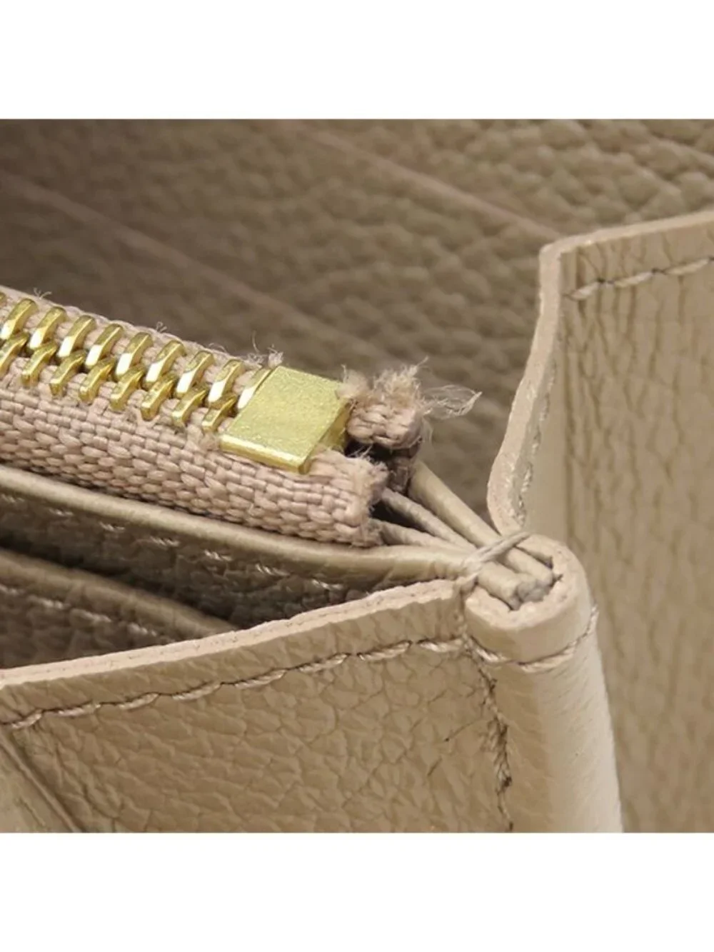 Louis Vuitton Wallet Portefeuille Sarah NM Monogram Empreinte Tourterelle Cream